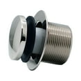 thumbnail image 6 of Westbrass 1-1/2" NPSM Coarse Thread Tip-Toe Bathtub Drain Trim, Polished Chrome, 6 of 9