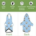 thumbnail image 6 of KLL Cute French Bulldog for Basic Dog Hoodie - Pet Hoodie Sweater with Leash Hole - Cute Dog Sweatshirt - Pet Clothes Hooded Sweatshirt for Dog & Cat -X-Small, 6 of 8