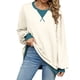 thumbnail image 1 of Camisetas de Larga para Mujer Cremoso L, 1 of 7