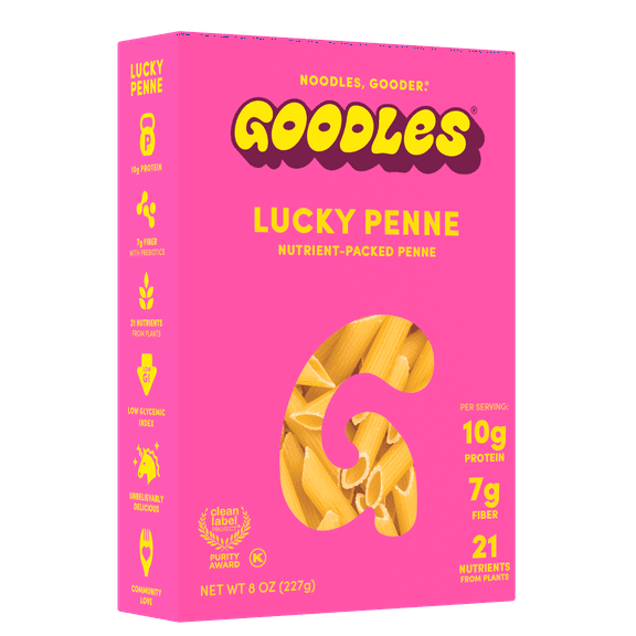 Goodles Dry Pasta Lucky Penne 8 oz Dry Penne Pasta