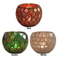 thumbnail image 6 of Mosaic Glass Tea Light Holder Red Votive Candle Holders Party Decor Magic Lamp Shades for Home, 6 of 11