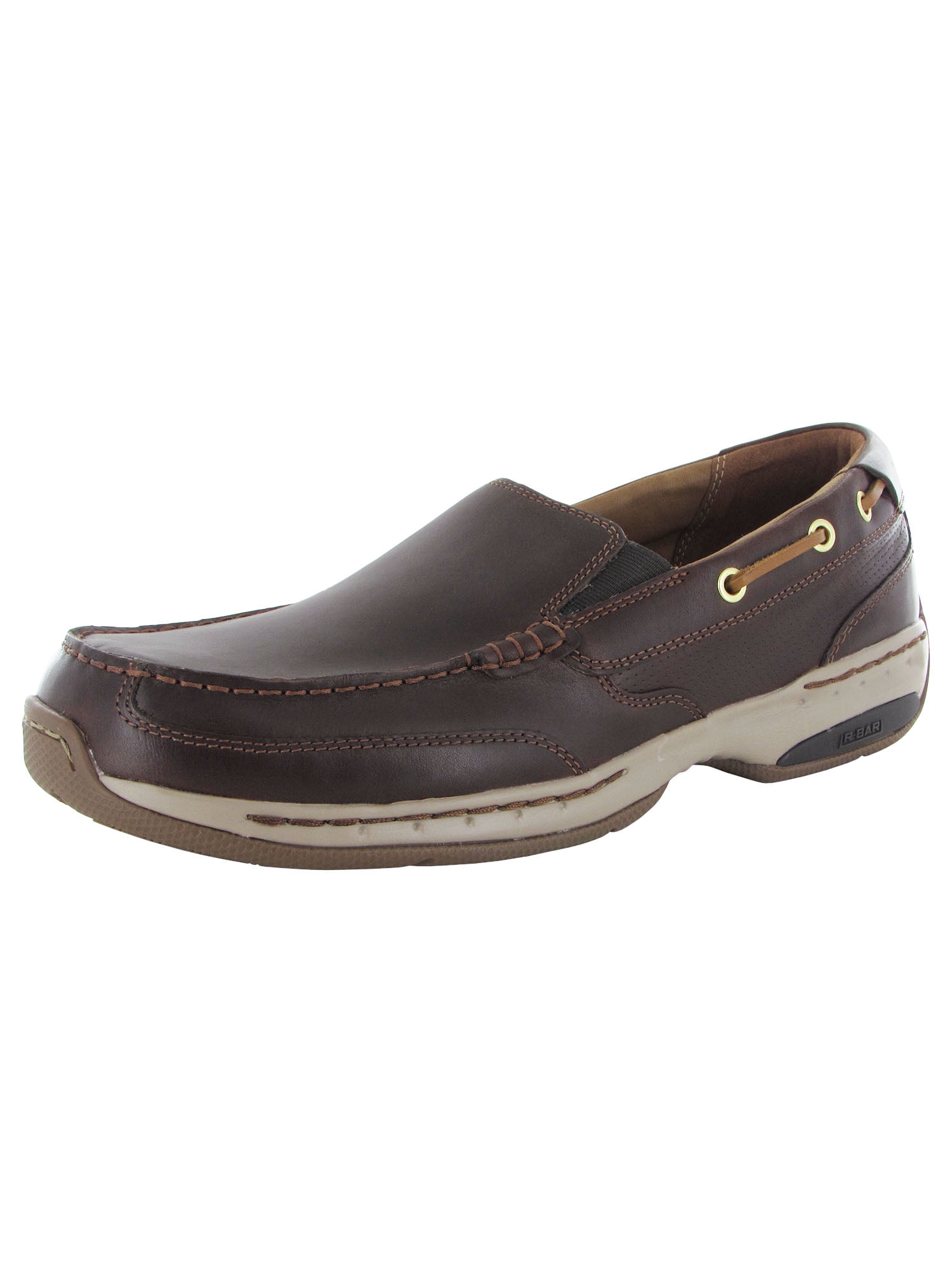 Dunham Dunham Mens Waterford Slip On Leather Boat Shoes