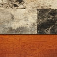 thumbnail image 5 of 5 Pc Cherry Counter Height Dining Set With Faux Marble Top, 5 of 5