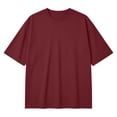 thumbnail image 5 of Enjoytime Mens T-Shirts Lightweight Crew Neck Short Sleeve Shirt Summer Oversized Casual Basic Tee Tops, 5 of 5
