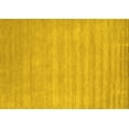 thumbnail image 1 of Ahgly Company Machine Washable Indoor Rectangle Solid Yellow Modern Area Rugs, 7' x 9', 1 of 4