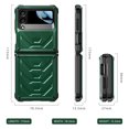 thumbnail image 2 of Case de teléfono para Samsung Galaxy Z Flip 4 6.7in, caja de teléfono protector a prueba de choques de cuerpo completo Ikkle Galaxy Z Flip 4 6.7in SM-F721B, 2 of 9