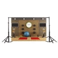 thumbnail image 3 of ABPHOTO Polyester 7x5ft Gym Backdrop Stadium Fitness Equipments Backdrops for Photography Shabby Wood Wall Sports Photo Background Woman Men Portraits Studio Props, 3 of 4