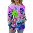 thumbnail image 6 of Teen Titans Go Hoodie 3D Print Pullover Hooded Long Sleeve Sweatshirts Tops Blouse with Pocket for Mens Womens, 6 of 7