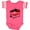 Football Pink and White, variant on Inktastic My Papa Loves Me with Cute Ladybugs Boys or Girls Baby Bodysuit