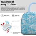 thumbnail image 3 of Lunch Bag Lunch Box for Women Reusable Insulated Lunch Bags,Water-Resistant Ocean Starfish Map Blue Cooler Lunch Tote Bag, Large Capacity for Work Travel Picnic, 3 of 6