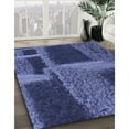 thumbnail image 2 of Ahgly Company Indoor Round Patterned Lapis Blue Area Rugs, 7' Round, 2 of 6