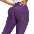 thumbnail image 6 of Women's Scrunched Workout Leggings Textured Booty Yoga Pants Ruched Butt Lifting Leggings, 6 of 6