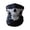 White, variant on Zguuel Halloween Skull Neck Gaiter Face Mask, Multi-Use Seamless Headwear for Cycling Skiing Sports, Breathable Windproof Tube Scarf with Skull Print, UV Protection Outdoor Face Cover