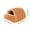 Orange, variant on Cat Cave Bed for Indoor Cats, Winter Warm Cat Sleeping Bag Small Dog House, Plush Cats Tunnel Bed Cozy Warming Pet Cave Beds