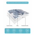 thumbnail image 5 of Navy Blue Coral Coastal Twin XL Size Down Alternative Comforter,Lightweight Comforter Quilt Bedding Set with Pillow Shams Summer Beach Starfish Nautical All Seasons Bed Comforter Duvet Insert 68"x98", 5 of 7