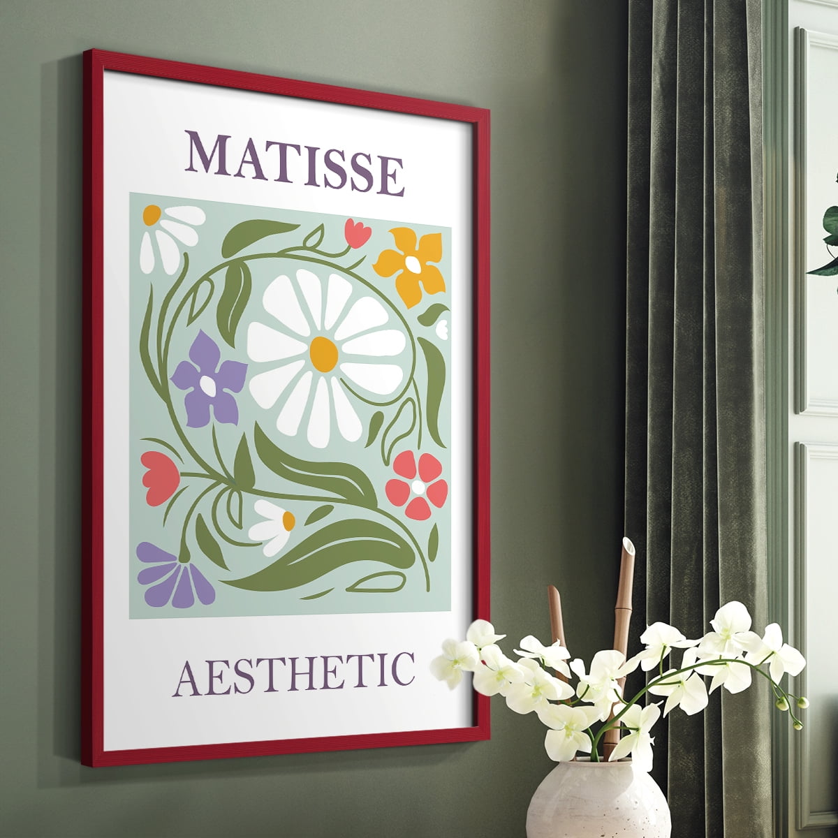 Matisse CCLXIX in Solid Wood 8 x 10 Framed Print