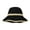 Black, variant on Women's Straw Sun Hat Wide Brim Boater Hat For Outdoor Beach Summer Fishing Gardening Breathable Lightweight