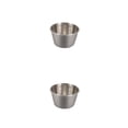 thumbnail image 1 of Bearachild Taza de salsa de inmersión 304 de acero inoxidable apilable 4oz porción de condimento bebida lavable suministro de de Pequeña 2piezas, 1 of 6