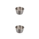 thumbnail image 4 of Cateissary Taza de salsa de inmersión 304 de acero inoxidable apilable 4oz porción de condimento bebida lavable suministro de de Pequeña 2piezas, 4 of 6