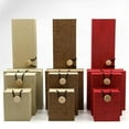 thumbnail image 4 of Koszal Retro Linen Wooden Buckle Jewelry Gift Box Ring Bracelet Bead Storage Container, 4 of 7