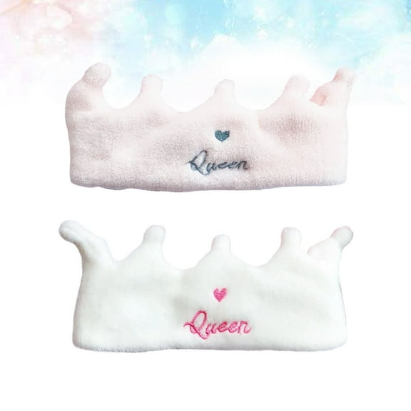 MUSEYA 2Set Makeup Hair Band for Girls Spa Facial Headband Washing Face Assorted Color