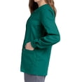 thumbnail image 3 of Landau Women's Snap Front Warm-up Scrub Jacket, 3 of 5