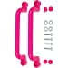 thumbnail image 3 of Swing Set Stuff Poignées de Jeux avec Autocollant Logo SSS, Rose, 13", 3 of 3