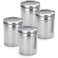 thumbnail image 3 of TrueCraftware Set of 4 - Stainless Steel Dredge Shakers - 10 Ounce - Spice Shaker, 3 of 5