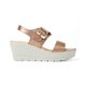 thumbnail image 1 of Sandalia Plataforma alta Mujer Flexi Piel 44516 Dorado rosa Flexi Piel, 1 of 4