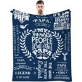 thumbnail image 1 of Printed Blanket Double Layer Nap Office Blanket Flannel Home Fluffy Sofa Blanket, 1 of 1