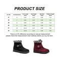 thumbnail image 5 of Deago Womens Warm Winter Snow Boots Waterproof Ankle Boots Outdoor Anti Slip Booties Comfortable Shoes for Women, 5 of 8