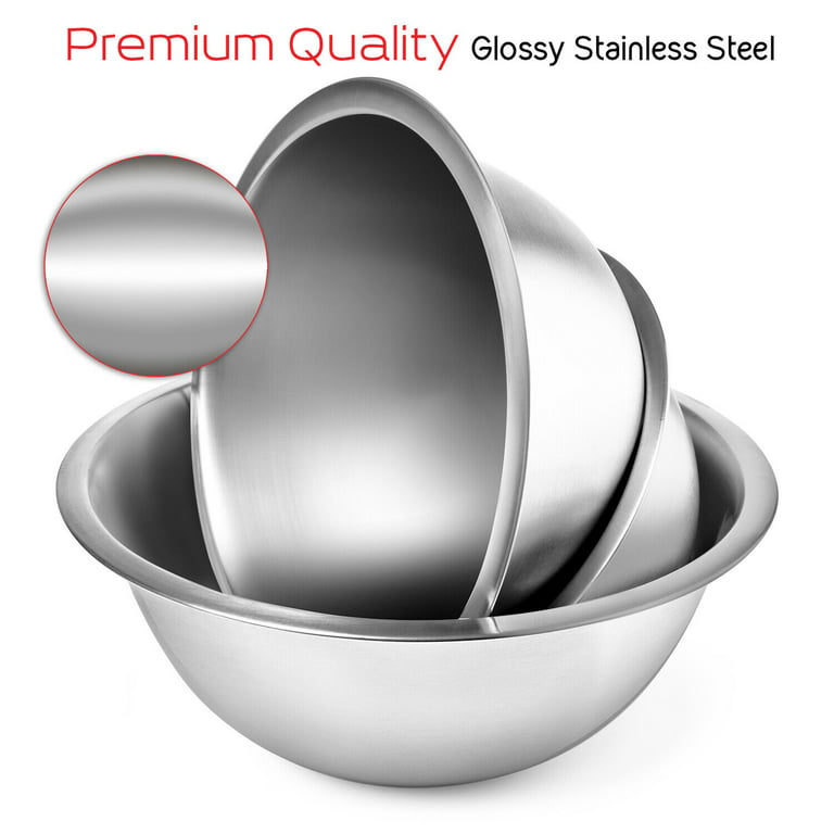 Stainless Steel Measuring Cups and Spoons Set (14 Piece Set)