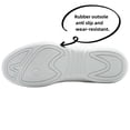 thumbnail image 7 of GlideMoves White Cheer Shoes Girls Jump Tumbling Women Exercise Aerobic Fitness Dance Training Youth School Student Team Athletic Competition SG01 Women 9.5, 7 of 7