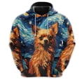 thumbnail image 3 of Sudadera con capucha con gráficos de arte de grafiti de perros divertidos para hombres, ropa de moda Harajuku, sudaderas de pastor alemán, sudaderas con capucha con cara de perro mascota, camisetas Y2, 3 of 5