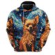 thumbnail image 3 of Sudadera con capucha con estampado 3D de perro y arte de grafiti para hombre, ropa divertida, sudaderas con capucha de husky, labrador y corgi, diseño lindo, sudadera con capucha unisex Y2k, 3 of 5