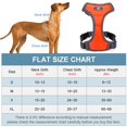 thumbnail image 3 of Gustave No Pull Dog Harness for Small Medium Large Dogs, Reflective Pet Chest Harnesses Adjustable No-Choke Soft Padded Dog Vest for Outdoor Walking "Orange, S", 3 of 8