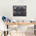 thumbnail image 5 of Logiee Majestic Black Yak Print Canvas Wall Art ,Art Poster,Canvas Decorative Picture,Decor Wall Pictures for Living Room Bedroom Bathroom,Ready to Hang, 5 of 6