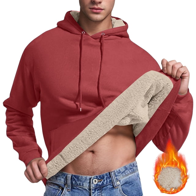 Men Pullover Stand Collar Elastic Solid Color Half Sweater For Men Stand-up Collar Sweatershrit