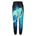 thumbnail image 3 of Fairy Tail Women's Jogger Track Pants Print Drawstring Lounge Sweatpants Casual Trousers for Yoga, Workout 2XL, 3 of 7