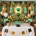 thumbnail image 4 of Danhjin Polyester Background Congrats Grad Backd Grad Backd Graduation Decorations Backd Backdrop, 4 of 6