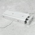 thumbnail image 3 of Double Rod Air Cylinder, Double Action Air Cylinder 0.7MPa Practical  For Pneumatic Work, 3 of 8
