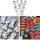 thumbnail image 4 of 9 pcs Numeral Cookie Cutters Mold Set Stainless Steel Biscuits Fondant Decorating, 4 of 4