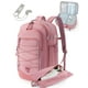thumbnail image 1 of Mochila BAGSMART Carry On Travel 30 L resistente al agua, color rosa, 1 of 6