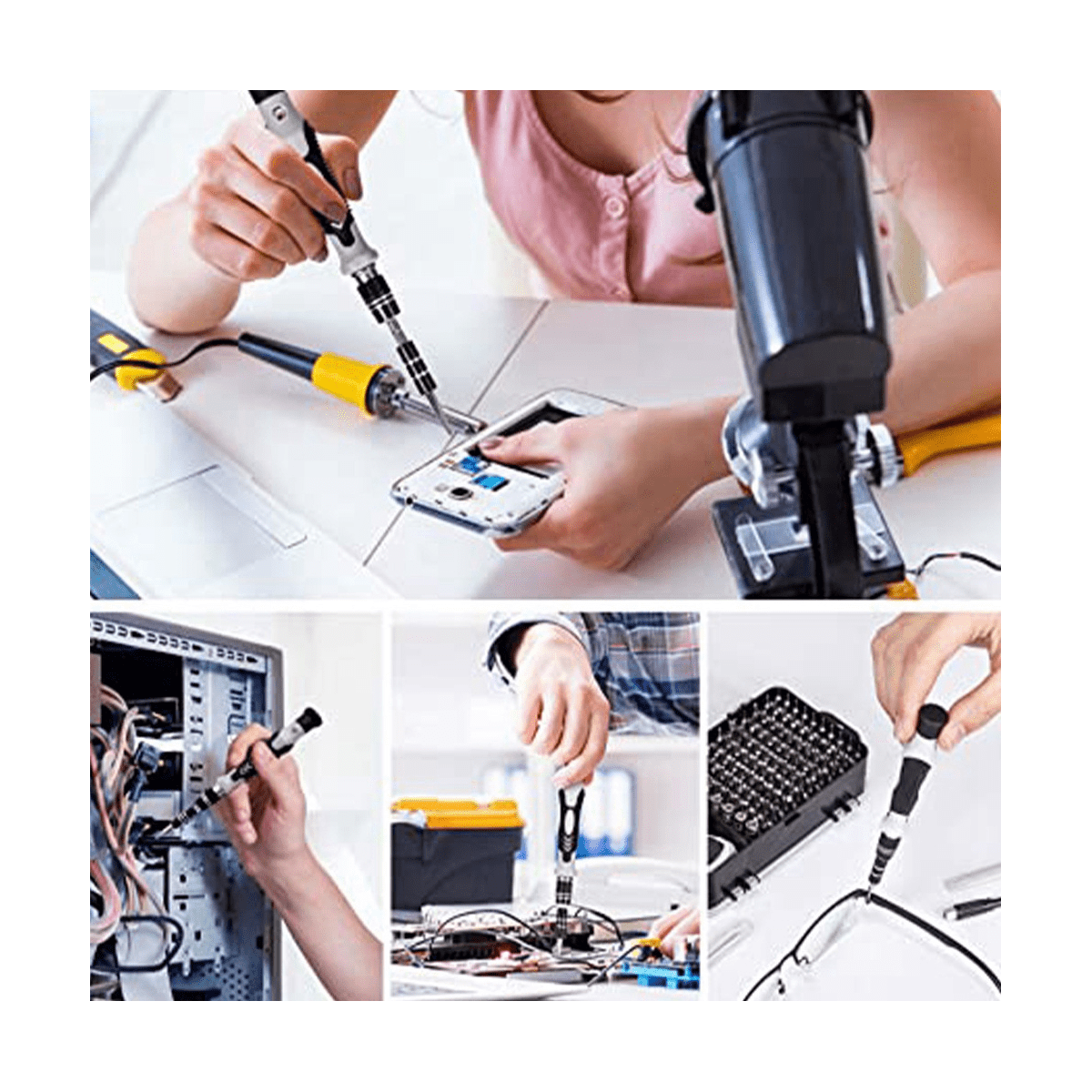 120 in 1 Mechanical Tools Mechanical Screwdriver Set Mini Tool Set Laptop Watch Camera Repair Kit