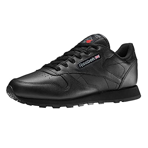 baby boys Classic Leather Sneaker, Black, 9.5 Infant US