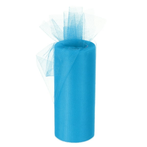 Tulle Rolls Fabric Spools 6" 25 Yards Light Lake Blue for Decoration Wrapping Wedding DIY Crafts