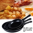 thumbnail image 3 of Frying Pan Non-stick Mini Thick Steak Mini Frying Pan Kitchen Flat Pan Non-stick Pan Iron Iron Pancake Egg Fryer Kitchen Cookware, 20cm, 3 of 8