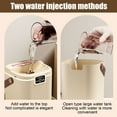 thumbnail image 6 of Air Humidifier for Bedroom with Three Spray, 2L Quiet Cool Mist Humidifier for Plants Dorm Room Office Home Car Personal Humidificador with Top Water Inlet & 4 Mist Modes & Night Light, 6 of 6