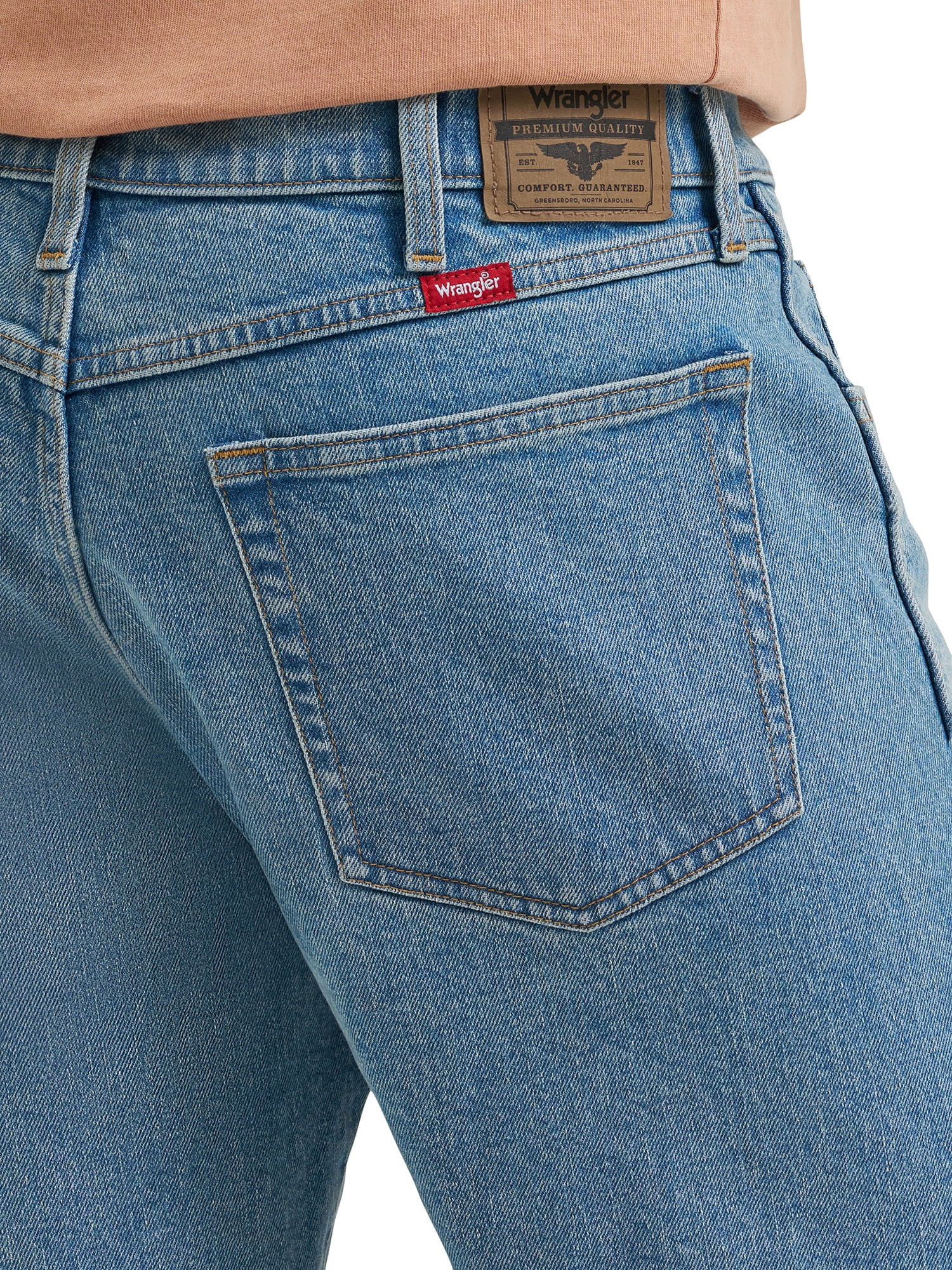 Wrangler® Men's and Big Men's Relaxed Fit Five Pocket Denim Short (30-50)