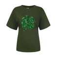 thumbnail image 4 of Women's St. Patrick's Day Crew Neck Short Sleeve T Shirt, 4 of 4